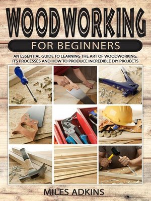 cover image of Woodworking for beginners